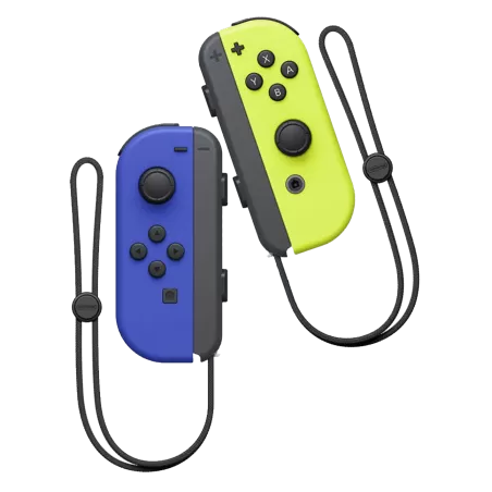 Nintendo Switch Paire de manettes Joy-Con - droite bleu néon/gauche rouge  néon [video game]