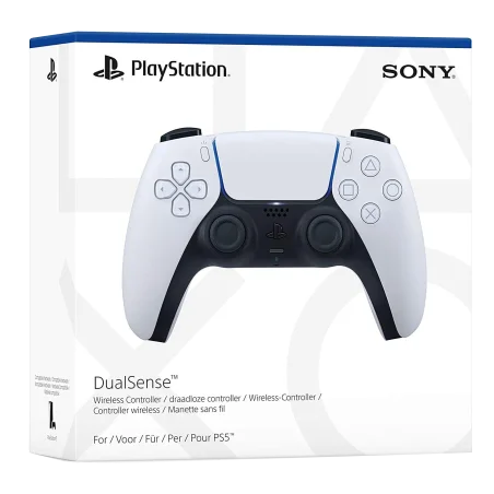 Manette PS5 DualSense sans fil blanche  - boite