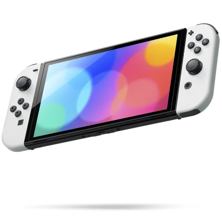 Console Nintendo Switch OLED portable avec 64 Go de mémoire extensible