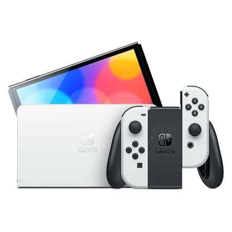 Console Nintendo Switch OLED avec port USB Type-C et stockage extensible jusqu’à 2 To