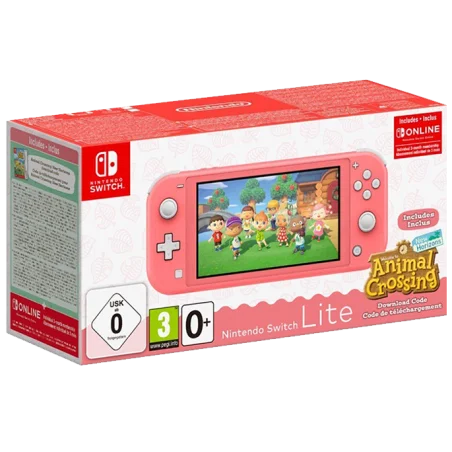 Pack : Nintendo Switch Lite Animal Crossing  - 6