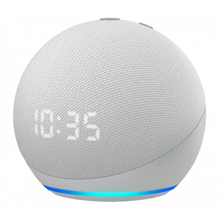 Baffle Amazon Echo Dot 4Th Gen avec Horloge  - 1
