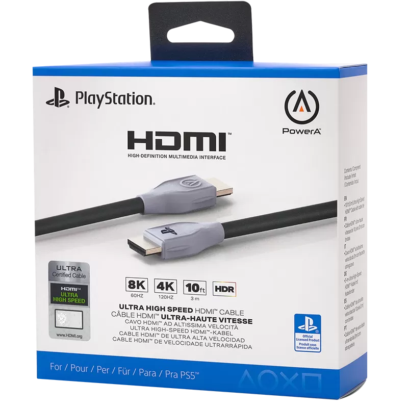 Cable HDMI 8K Ultra HD 2.1 - Power A - 3 Mètres  - 1