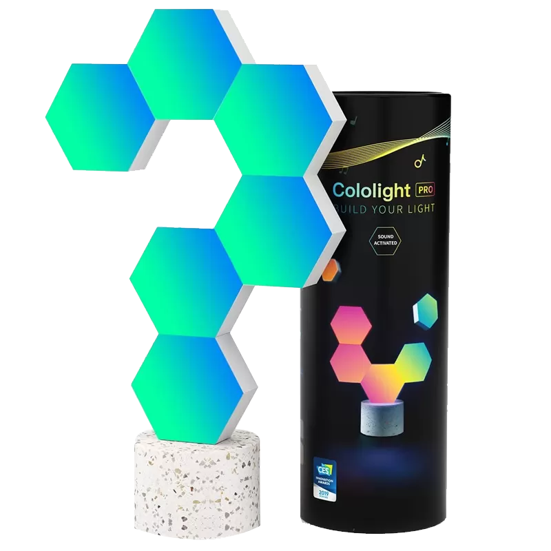 Cololight Pro RGB Hexagon Light Kit 6PCS  - 1