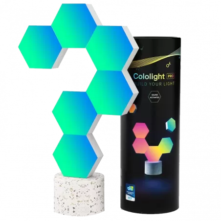Cololight Pro RGB Hexagon Light Kit 6PCS - 1
