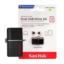 Clé USB - Sandisk Ultra Dual USB drive 3.0 16 Gb  - 1