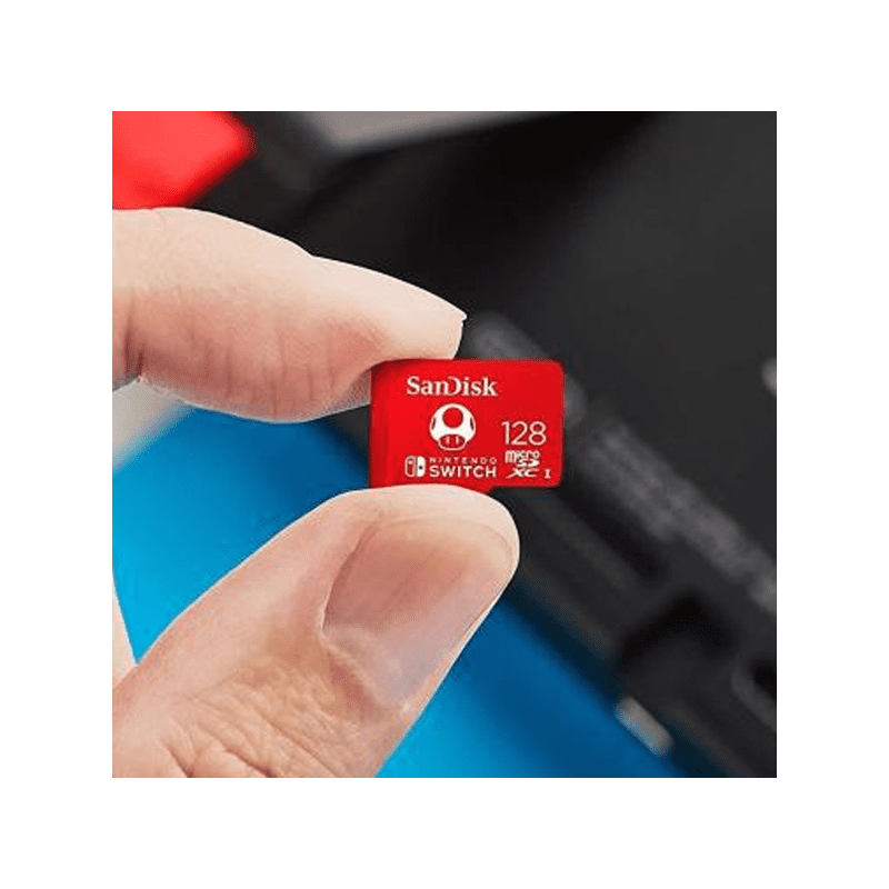 Sandisk Carte Mémoire Nintendo Switch Fortnite Edition MicroSDXC 128 Go  Argenté