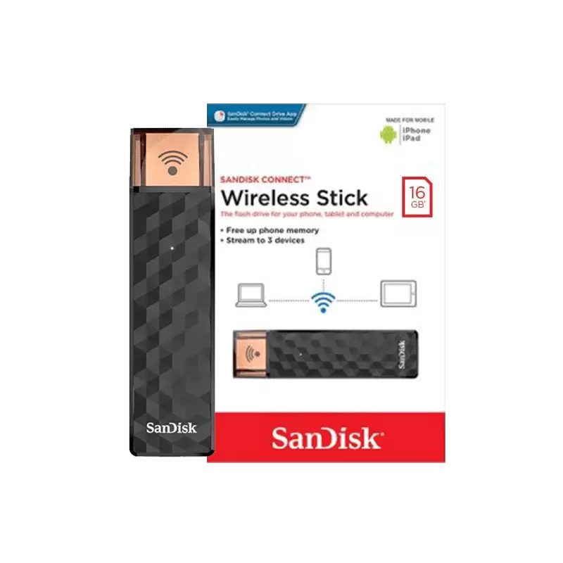 Clé USB SanDisk Connect Wireless Stick 16 Gb  - 1