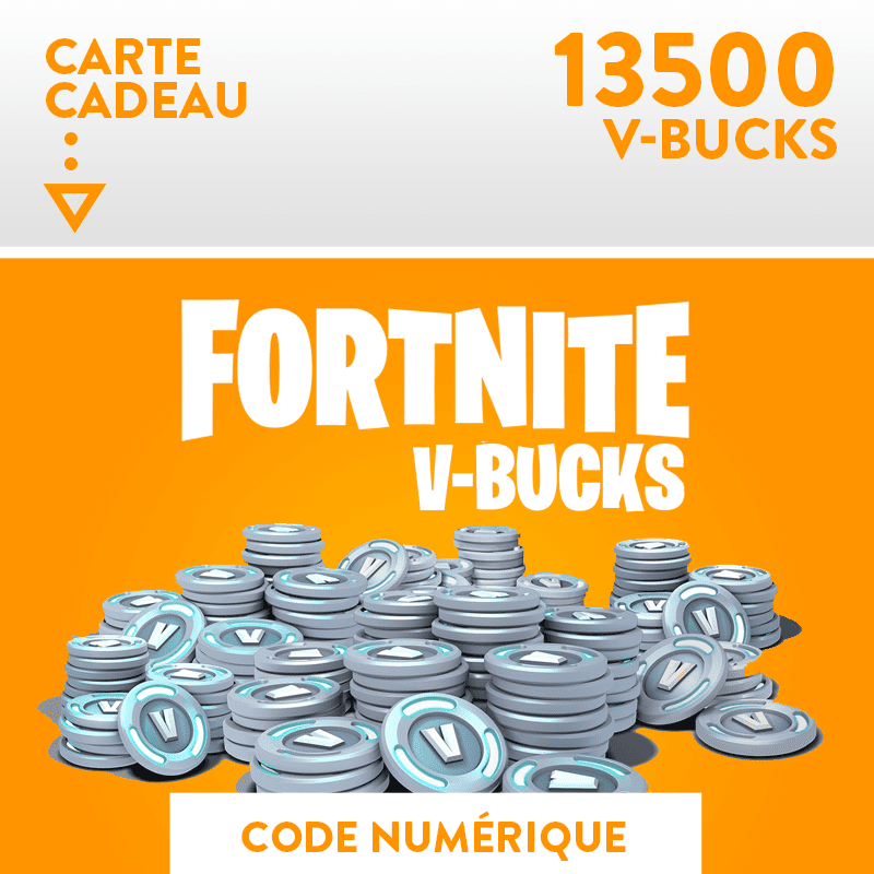 Carte Vbucks 13500 - Fortnite
