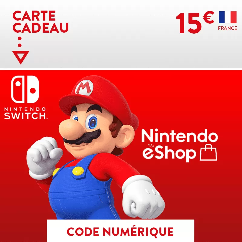 Acheter Carte Nintendo eShop 25€ Nintendo Eshop