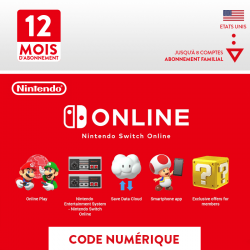 Abonnement Nintendo Online