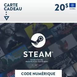 Carte Steam  - 3