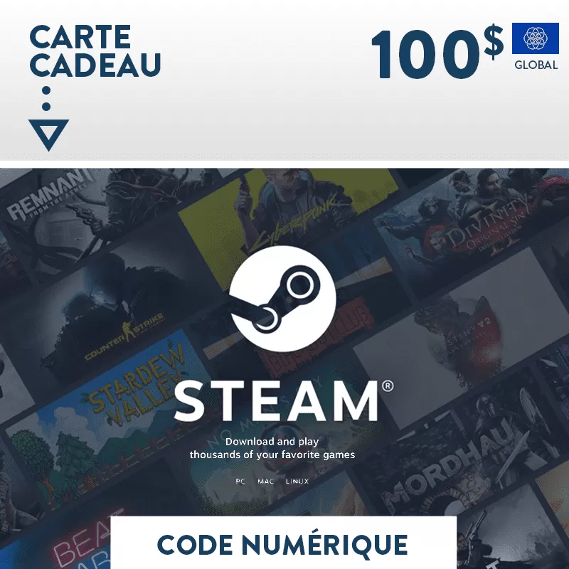 Carte Steam  - 7