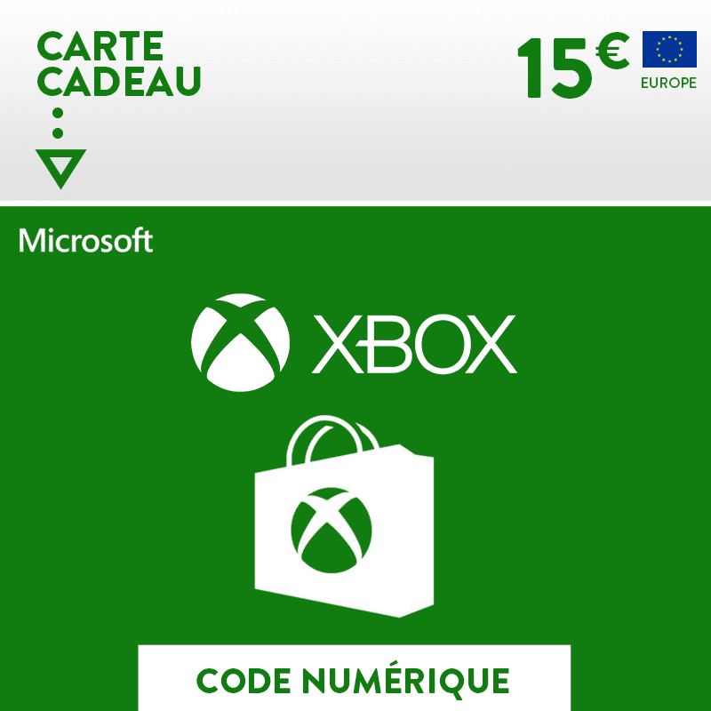 Carte Xbox Live 15€