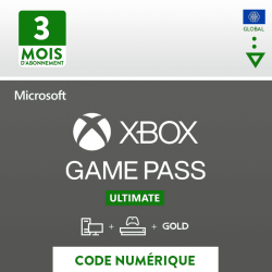 Carte Xbox Game Pass Ultimate