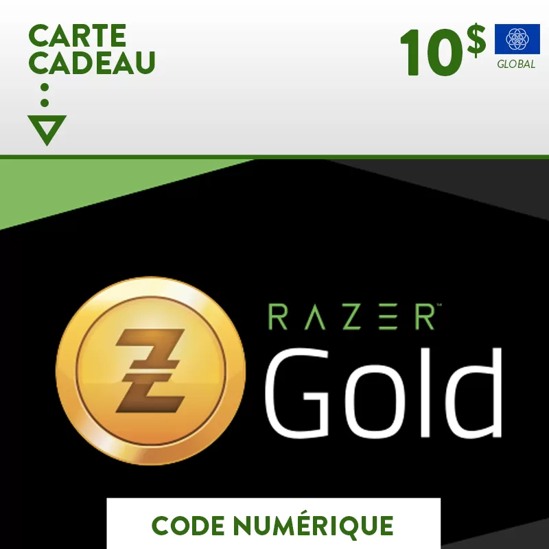 Carte Razer Gold  - 1