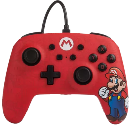 Manette Switch Filaire - Super Mario  - 1