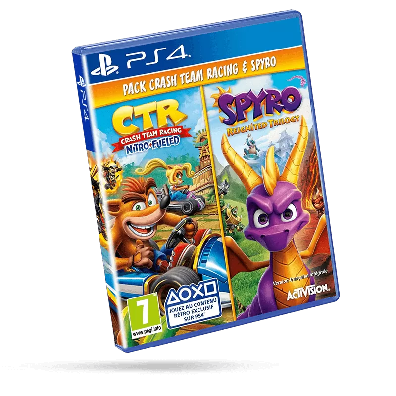 Crash Team Racing Nitro-Fueled + Spyro Game Bundle  - 1