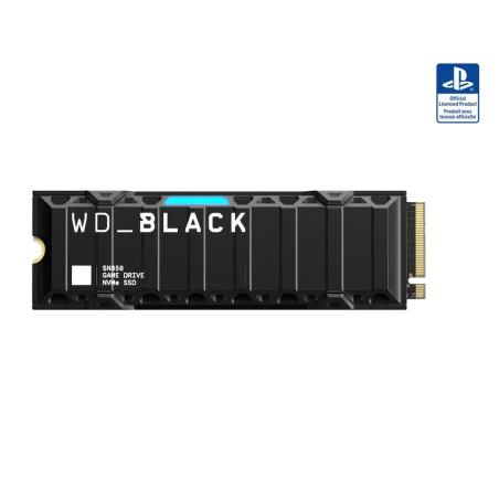 Disque SSD NVMe - WD Black - Licence Officielle Playstation - 3