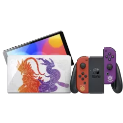Pack : Nintendo Switch Oled Edition Pokémon Scarlet & Violet  - 4
