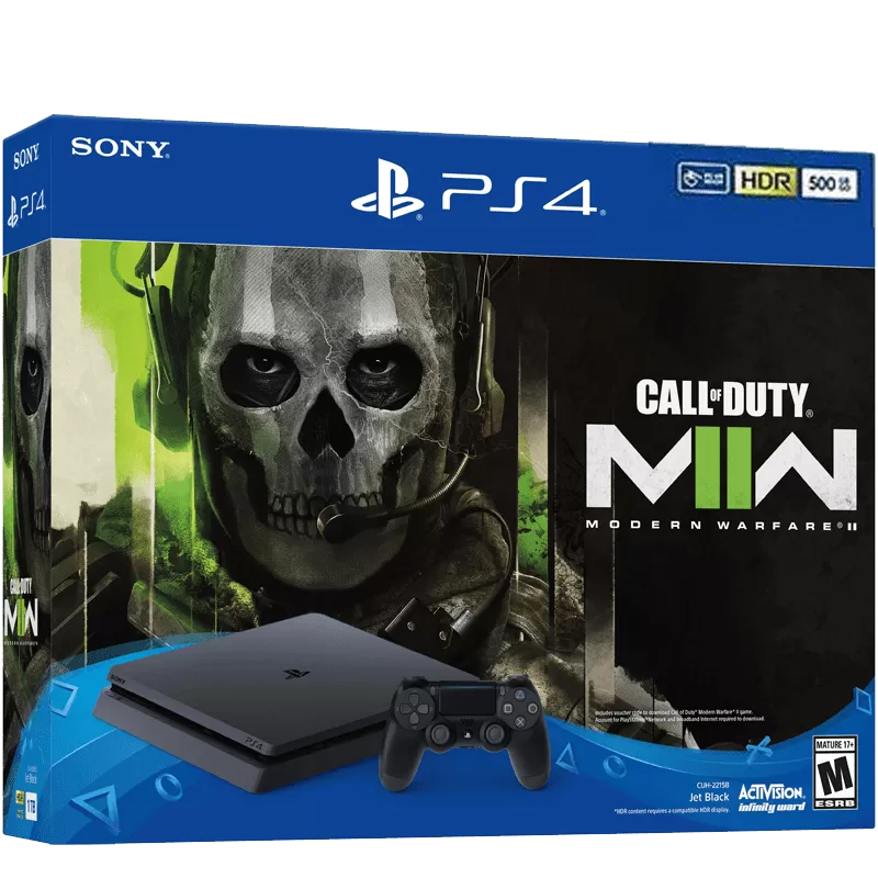 PlayStation 4 Slim - 500Go - Edition Call Of Duty Modern Warfare 2  - 1