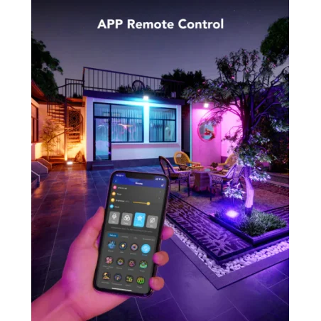 Govee RGBICWW LED Smart Flood Lights  - 5