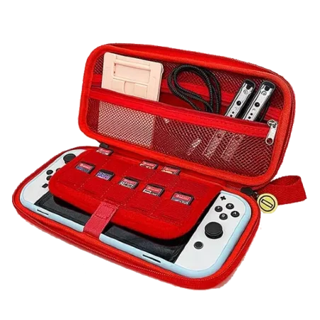 Sacoche résistante pour Nintendo Switch, édition Toad.