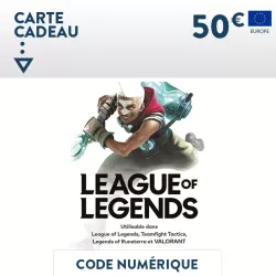 Carte Riot Points - League of Legends  - 5