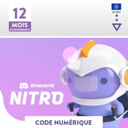 Abonnement Discord Nitro  - 2