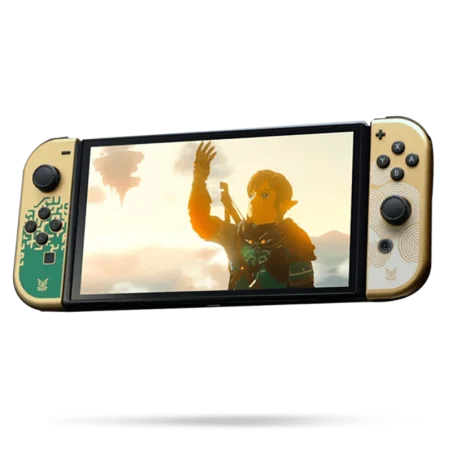 Nintendo Switch OLED 64 Go extensible avec microSD, connectivité LAN et USB Type-C