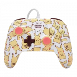 Manette Switch Filaire - Pokémon : Pikachu Blush  - 1