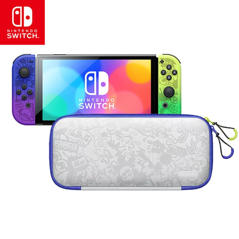 Pochette de transport pour Nintendo Switch OLED - Splatoon3