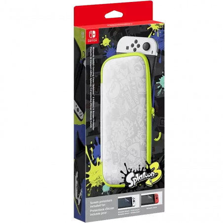 Sacoche Nintendo Switch - Edition Splatoon 3 + Protecteur d'écran  - 1