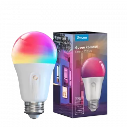 Govee Wi-Fi+ Bluetooth RGBWW Smart LED Bulb  - 1