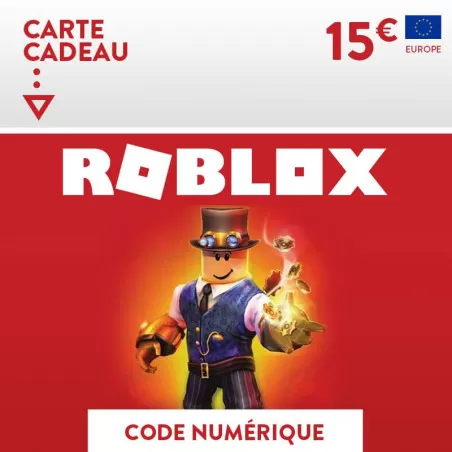 Carte cadeau de jeu de Roblox, Roblox est un jeu vidéo en ligne