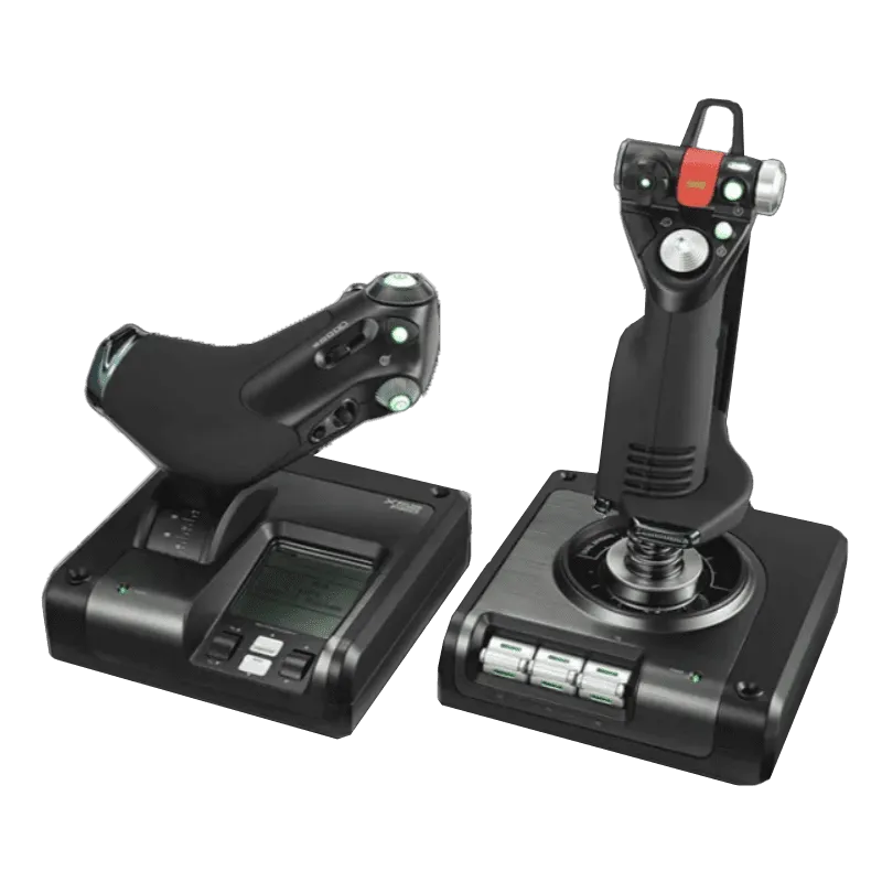 Logitech X52 Pro HOTAS - Commande des gaz avec pièce métallique et ...