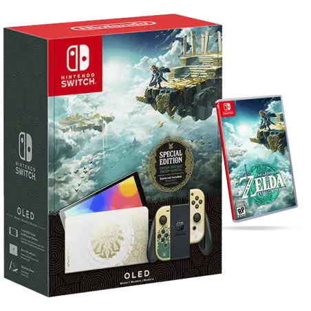 Pack Nintendo Switch Oled - Edition The Legend Of Zelda: Tears Of The Kingdom  - 1
