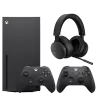 Pack : XBOX Serie X double manette + Casque  - 1