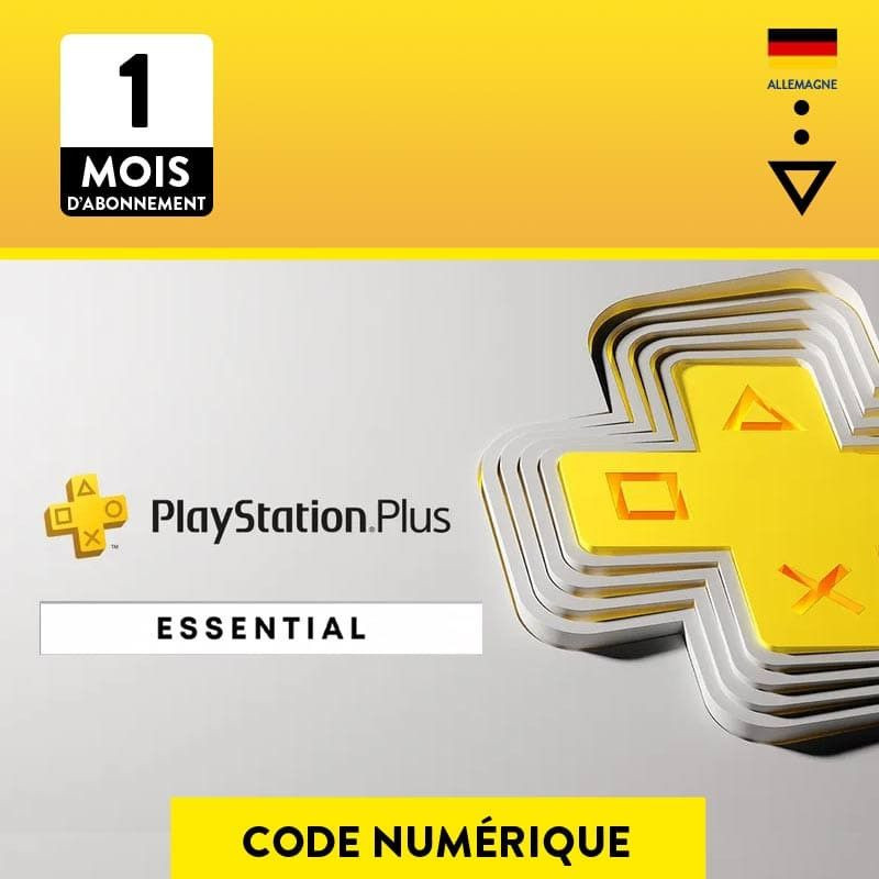 Abonnement PS Plus Essential - 1 Mois - DE