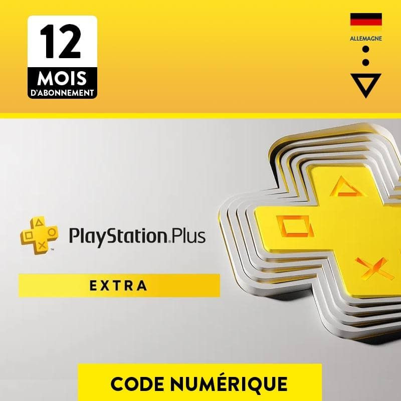 Abonnement PS Plus Extra - 12 Mois - DE