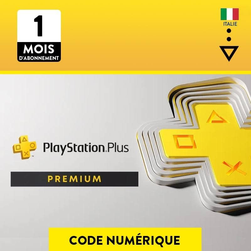 Abonnement PS Plus Premium - 1 Mois - IT