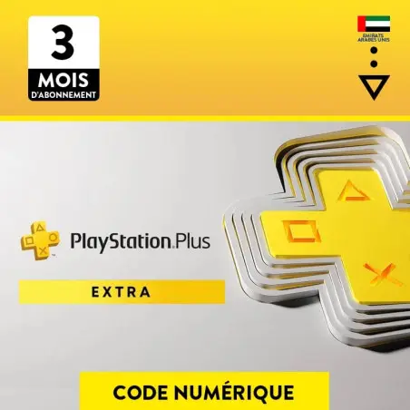Abonnement PS Plus Extra - 3 Mois - UAE