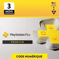 Abonnement PS Plus Premium - 3 Mois - USA  - 1