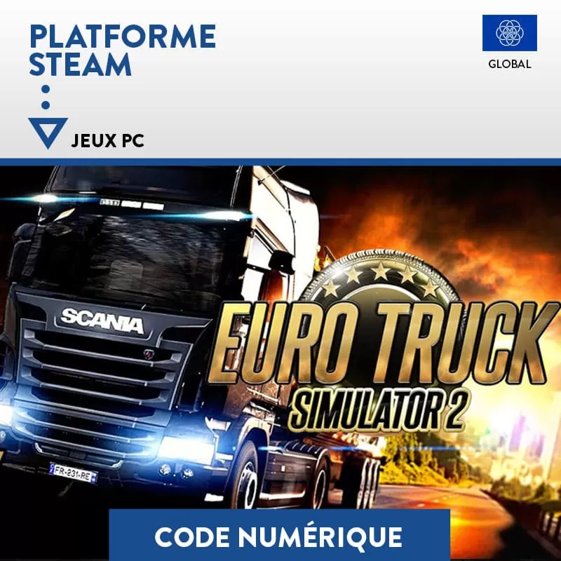 Euro Truck Simulator 2 - PC - Achat jeux video Maroc 