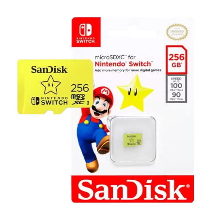Carte Mémoire SanDisk 256 Gb - Nintendo Switch  - 1
