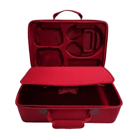 Valise de voyage PS5 - rouge intérieur