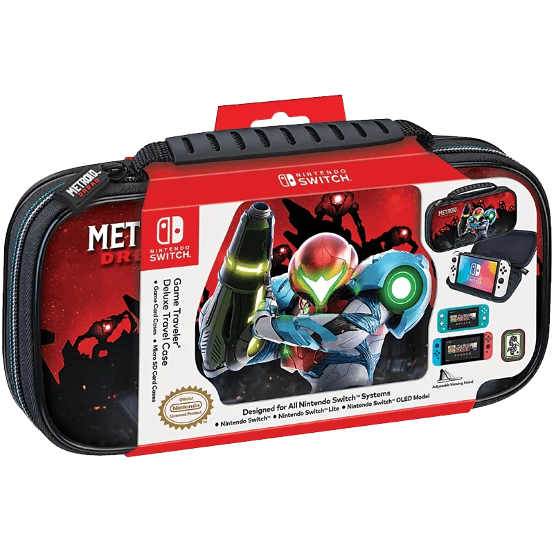 Sacoche Nintendo Switch edition Metroid Dread + Boîtes de rangement  - 1