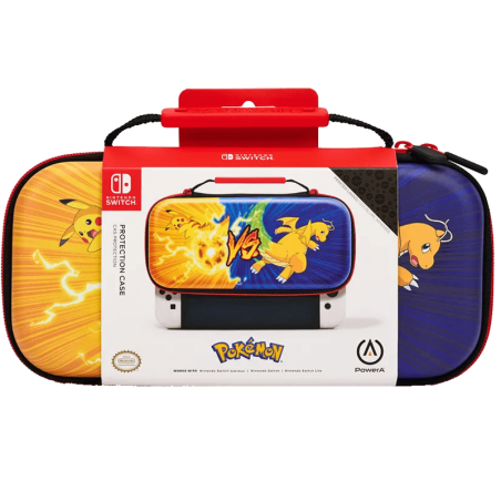 Sacoche Nintendo Switch Edition Pokémon: Pikachu vs. Dragonite - 1