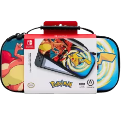 Sacoche Nintendo Switch Edition Pokémon : Vortex Pikachu contre Dracaufeu  - 1
