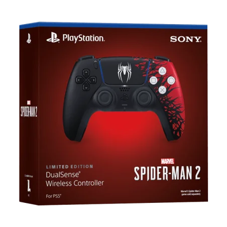 Manette PS5 Sans Fil DualSense - Edition Limitée Spider Man 2  - boite